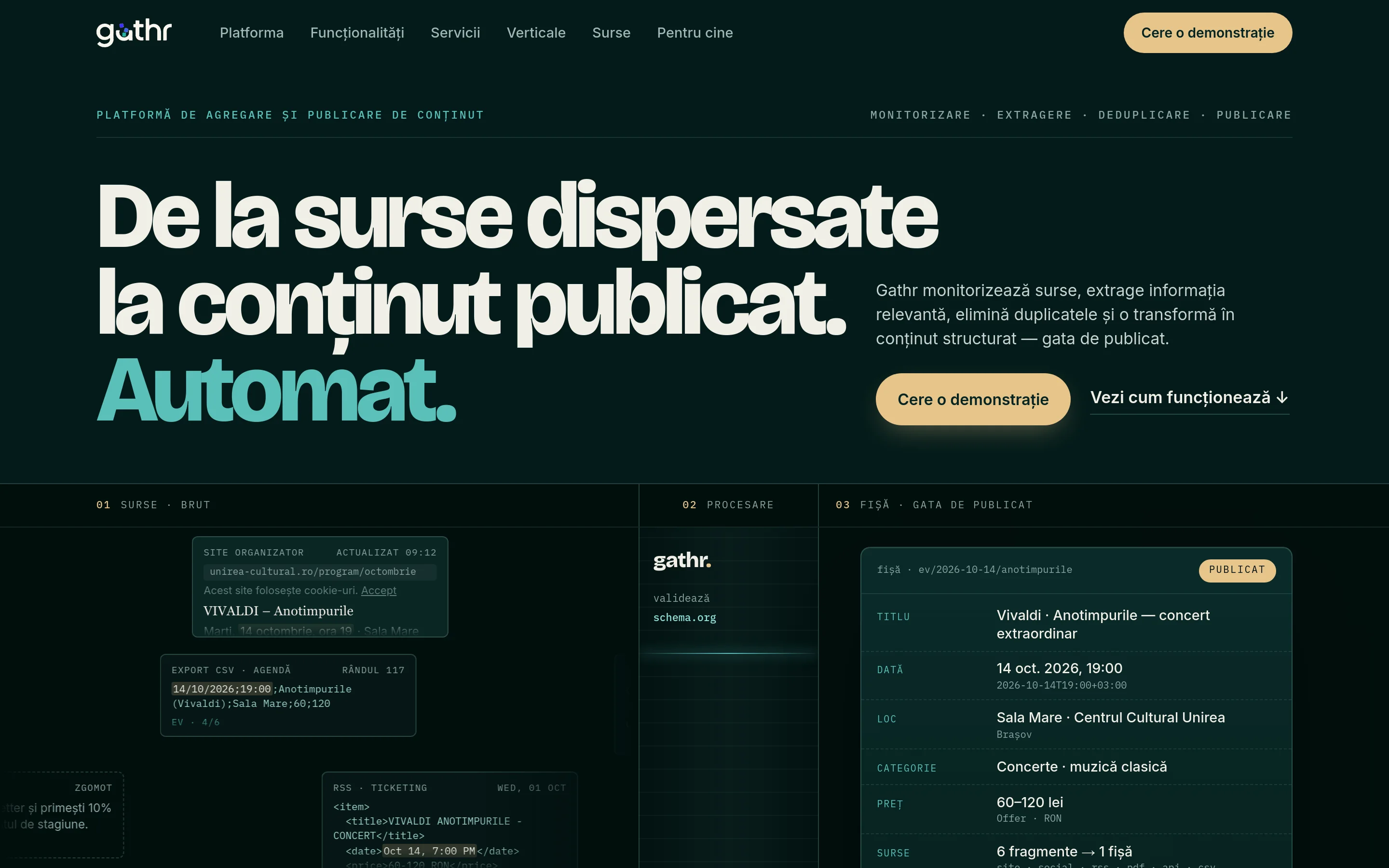 Gathr — gathr.ro